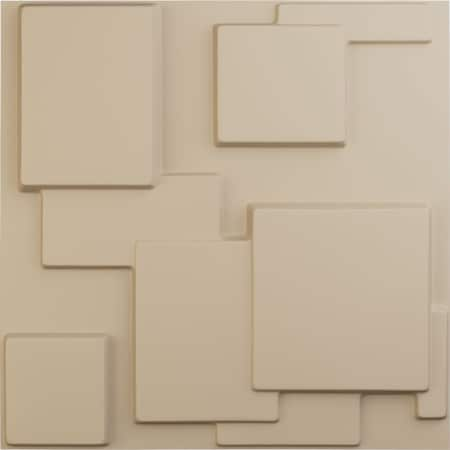 19 5/8in. W X 19 5/8in. H Gomez EnduraWall Decorative 3D Wall Panel, Total 32.04 Sq. Ft., 12PK